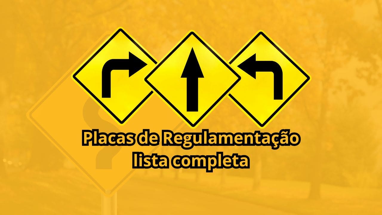 Placas de Advertência